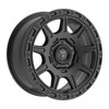 18" Fittipaldi Offroad FT110SB Satin Black 18x8 Wheel 5x108 5x4.5 35mm Rim