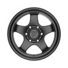 Set 4 17" Fittipaldi Offroad FT111SB Satin Black 17x8.5 Wheels 6x5.5 25mm Rims
