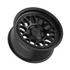 17" Fittipaldi Offroad FT111SB Satin Black 17x8.5 Wheel 6x5.5 18mm Truck Suv Rim