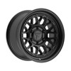 Set 4 17" Fittipaldi Offroad FT113SB Satin Black 17x8.5 Wheels 6x5.5 -06mm Rims