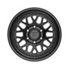 Set 4 17" Fittipaldi Offroad FT113SB Satin Black 17x8.5 Wheels 6x5.5 -06mm Rims