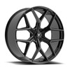24" Fittipaldi Street FS374B Gloss Black 24x10 Wheel 6x135 30mm For Ford Lincoln