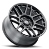 Set 4 18" Voxx G-FX TM8 Matte Black 18x9 Wheels 6x5.5 0mm Rims For Chevy GMC Ram