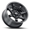 Set 4 18" Voxx G-FX TR32 Matte Black 18x9 Wheels 6x135 6x5.5 18mm Rims