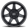 Set 4 18" Voxx G-FX TR32 Matte Black 18x9 Wheels 6x135 6x5.5 18mm Rims