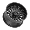 22" Fittipaldi Off Road Gloss Black 22x10 Wheel 8x170 -19mm Lifted For Ford Rim