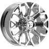 22" Fittipaldi Offroad FA21MC Mirror Coat 22x12 8x6.5 -44mm Lifted Truck Wheel
