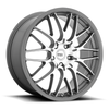 Motegi MR153 Cm10 20x8.5 5x120 Machined Gunmetal Wheel 20" 25mm Rim