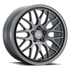 Set 4 18" Voxx Nogara Carbon Grey 18x8.5 Wheels 5x4.25 5x4.5 35mm Rims