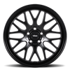 17" Voxx Nogara Matte Black 17x7.5 Wheel 5x112 5x120 40mm Rim