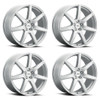 Set 4 20" Voxx Desso Silver 20x8.5 Wheels 5x112 5x120 32mm Rims