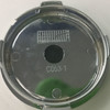 Verde V39 Parallax Custom Wheels Chrome Center Cap Snap In 3" C053-1 White Logo