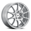 Set 4 18" Voxx Cotto Silver 18x8 Wheels 5x4.25 5x4.5 40mm Rims