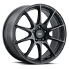 Set 4 17" Voxx Cotto Matte Black 17x7.5 Wheels 5x110 5x115 40mm Rims