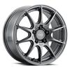 18" Voxx Cotto Gun Metal 18x8 Wheel 5x4.25 5x4.5 40mm Rim