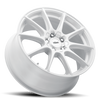 Set 4 18" Voxx Cotto White 18x8 Wheels 5x112 5x120 45mm Rims