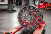 Set 4 24" Azara AZA-525 Nano Chrome 24x9 Wheels 5x115 5x120 15mm Rims