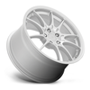 Motegi MR152 SS5 18x9.5 5x4.5 Hyper Silver Wheel 18" 40mm Rim