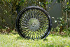 Set 4 26" Azara AZA-526 Nano Chrome 26x9.5 Wheels 5x115 5x120 32mm Rims