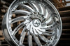 22" Azara AZA-508 Nano Chrome 22x9.5 Wheel 5x115 5x120 15mm Rim