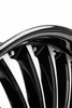 18" Azara AZX-103 Gloss Black & Machined 18x8 Wheel 5x112 5x4.5 35mm Rim