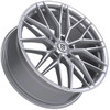 Set 4 20" TIS Motorsports 505S Gloss Silver 20x8.5 Wheels 5x120 35mm Rims