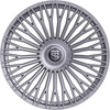 22" TIS Motorsports 507S Gloss Silver 22x9 Wheel 5x4.5 5x120 40mm Rim
