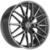 Set 4 24" TIS Motorsports 506GM Gunmetal 24x10 Wheels 6x5.5 24mm Truck Suv Rims