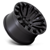 Fuel 1PC D831 Quake 20x10 8x6.5 Blackout Wheel 20" -18mm Rim