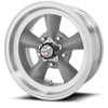 American Racing Vintage VN105 Torq Thrust D 14x6 5x4.5 Gray Machine Rim 14" -2mm