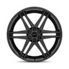 DUB 1PC S269 Dirty Dog 24x10 6x5.5 All Matte Black Wheel 24" 25mm Rim