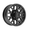 16" Gear Off Road 763B Raid Trailer Gloss Black 16x6 Wheel 6x5.5 00mm Rim