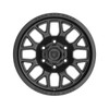 16" Gear Off Road 763B Raid Trailer Gloss Black 16x6 Wheel 6x5.5 00mm Rim