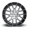 DUB 1PC S206 Luxe 22x9.5 6x5.5 Gloss Black Brushed Wheel 22" 20mm Truck Suv Rim