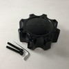 Vision C375GB-8C Gloss Black 8 Lug Closed Wheel Center Cap