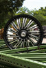 18" Azara AZX-102 Gloss Black & Machined 18x8 Wheel 5x4.5 5x120 35mm Rim