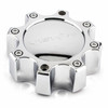 Set 4 Vision C375-8C 375 Warrior Wheel Center Caps 8 Lug Chrome Fits 8x6.5 8x170