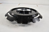 Vision 390 Empire 8 Lug Gloss Black Center Cap Hub Cap C390GB-8V Fits 8x6.5/170/180