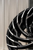 24" Azara AZA-536 Gloss Black & Machined 24x9 Wheel 5x115 5x120 15mm Rim