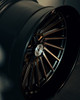 Set 4 22" XF Off-Road XF-239 Black Bronze Machined 22x12 Wheel 8x170 8x180 -44mm