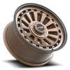 18" Vortek Radar VRD-702 Bronze w/ Black Bolts 18x9 Wheel 6x135 6x5.5 -12mm Rim