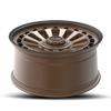 18" Vortek Radar VRD-702 Bronze w/ Black Bolts 18x9 Wheel 6x135 6x5.5 -12mm Rim