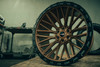 20" Vortek Apollo VRT-608 Bronze w/ Black Bead Ring 20x12 Wheel 6x135 6x5.5 -44mm