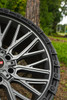 17" Vortek Apollo VRT-608 Matte Titanium 17x9 Wheel 6x135 6x5.5 0mm Rim