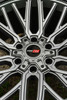 17" Vortek Apollo VRT-608 Matte Titanium 17x9 Wheel 6x135 6x5.5 0mm Rim