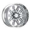 Set 4 20" Hostile H126 Maniac Armor Plated 20x10 Wheels 5x5.5 -19mm Lifted Rims