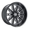 20" Hostile H126 Maniac Blade Cut 20x10 Wheel 5x5.5 -19mm For Dodge Ram Rim