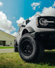 22" Vortek Atheno Satin Black VRT-603 22x12 Wheel 8x6.5 Rim -44mm For Chevy GMC