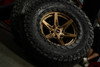 17" Vortek Argon VRT-602 Bronze w/ Black Bead Ring 17x9 Wheel 6x135 6x5.5 12mm