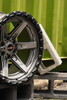 20" Vortek Argon VRT-602 Matte Titanium 20x10 Wheel 6x135 6x5.5 -24mm Rim